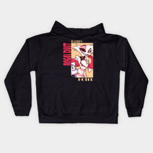 Hazbin Hotel Angel Dust Kids Hoodie