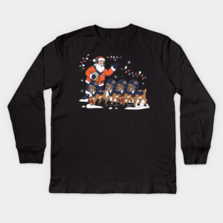 Chicago Bears christmas Kids Long Sleeve T-Shirt