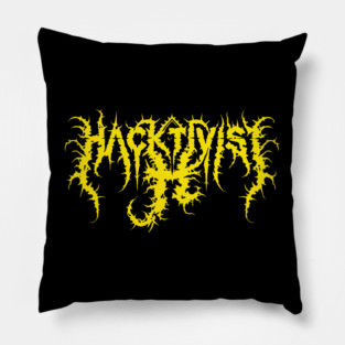 The new Logo Hacktivist Band Pillow