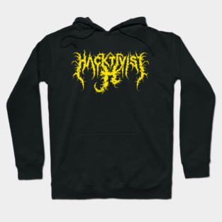 The new Logo Hacktivist Band Hoodie