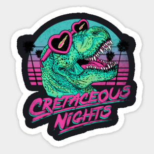Cretaceous Nights Sticker