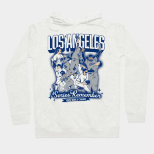 Los Angeles Dodgers Baseball A Series to Remember MLB 2025 World Champs Hoodie