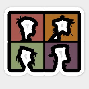 Gorillaz Band Sticker