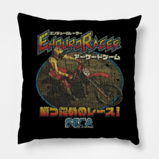 Enduro Racer 1986 Pillow
