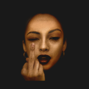 Sade Adu Flipping the Bird T-Shirt