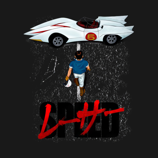 Speed Racer Mach 5 Anime Graphic Tee Merch - Speed Racer - T-Shirt ...