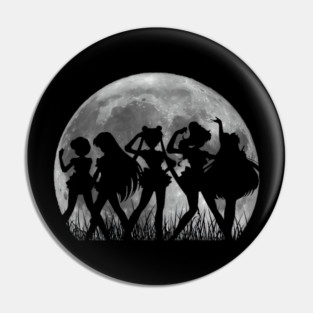 Sailor Moon Silhouette Moon T Shirt Merch Pin