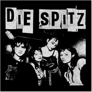 Die Spitz band Posters and Art
