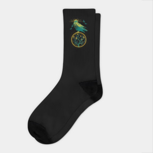 Raven Tree of Life Socks