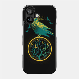 Raven Tree of Life Phone Case