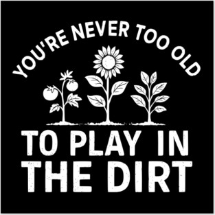 gardening funny Posters and Art