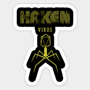 haken virus Sticker