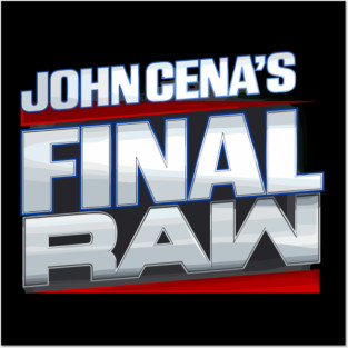 John Cena Final Raw Tribute Posters and Art