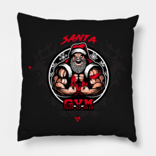 Santa Gym Pillow