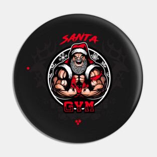 Santa Gym Pin
