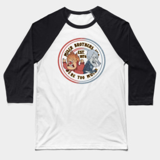 Miser Brothers Christmas M9382 Baseball T-Shirt