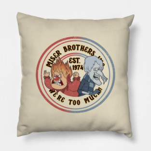 Miser Brothers Christmas M9382 Pillow
