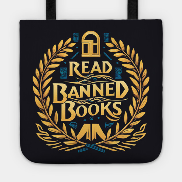 Read Banned Books Tote by Charles's Store 8