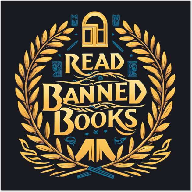 Read Banned Books Wall Art by Charles's Store 8