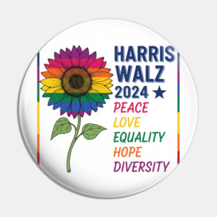 Harris-Walz Pin