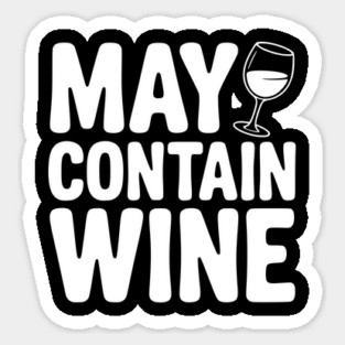 May Contain Wine Magnet