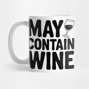 May Contain Wine Mug