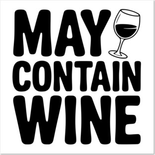 May Contain Wine Posters and Art