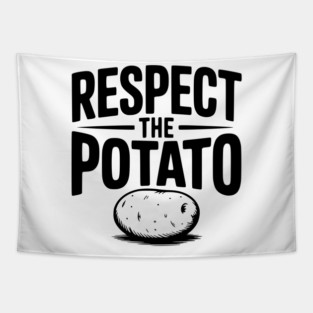 Respect the Potato Tapestry