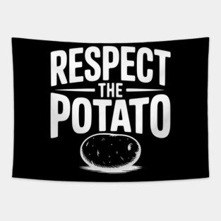 Respect the Potato Tapestry