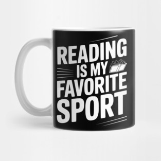 Reading is my Favorite Sport Mug