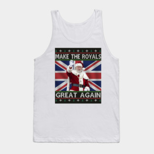 Make the Royals Great Again Santa King Holiday Tank Top