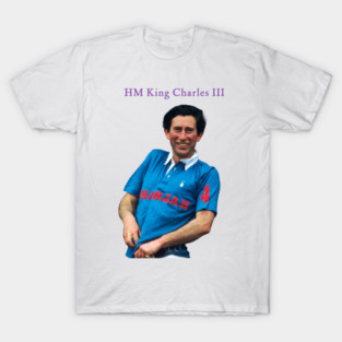 King Charles III Polo 1987 - Royal Streetwear T-Shirt