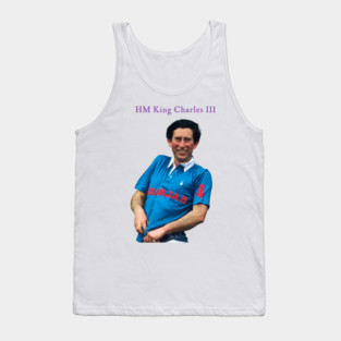 King Charles III Polo 1987 - Royal Streetwear Tank Top