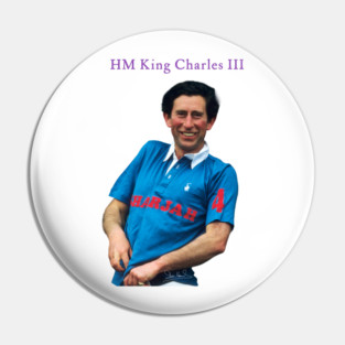 King Charles III Polo 1987 - Royal Streetwear Pin