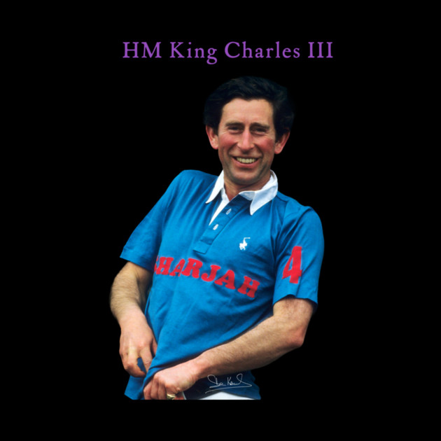 King Charles III Polo 1987 - Royal Streetwear by Art2Wear