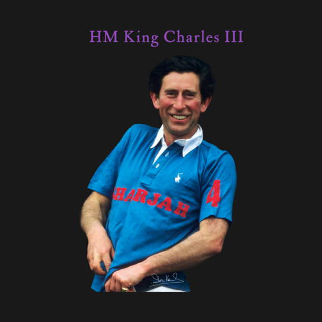 King Charles III Polo 1987 - Royal Streetwear by Art2Wear