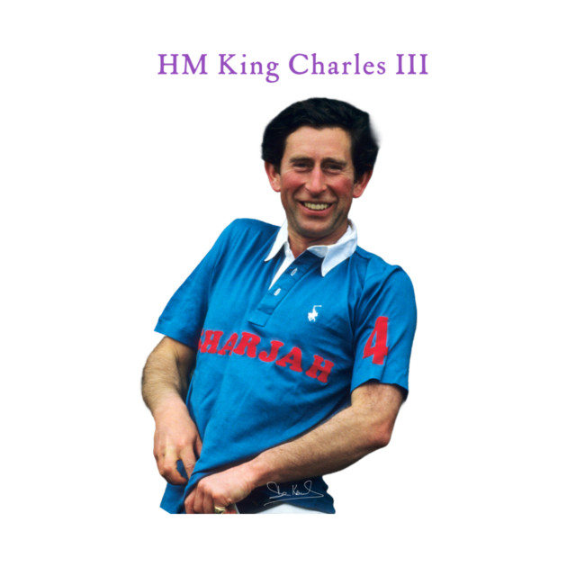 King Charles III Polo 1987 - Royal Streetwear by Art2Wear