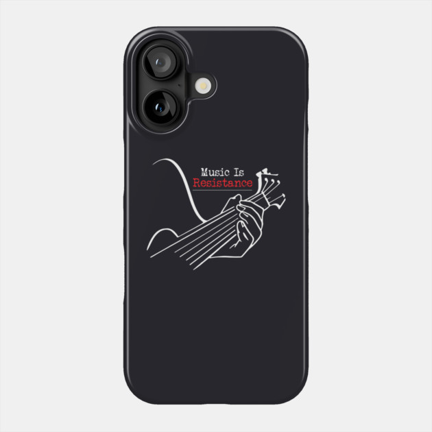 Music Is Resistance Phone Case by Charles's Store 8