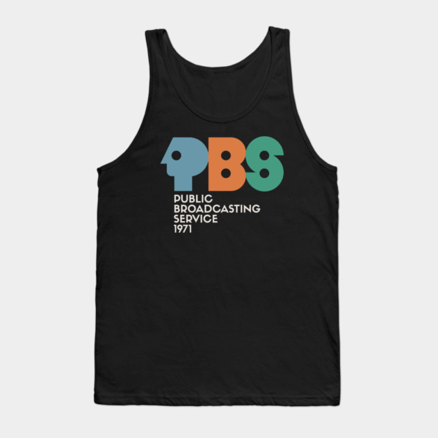 Public Broadcasting 1971 Tank Top by Timeless Chaos