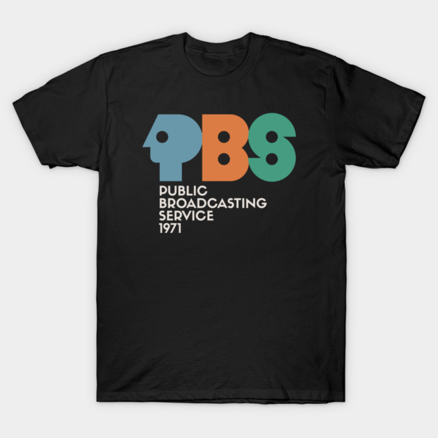 Public Broadcasting 1971 T-Shirt by Timeless Chaos