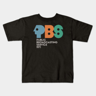 Public Broadcasting 1971 Kids T-Shirt