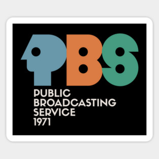 Public Broadcasting 1971 tribute Magnet