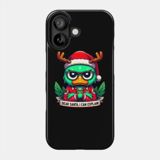 Duck's Naughty List Defense Phone Case