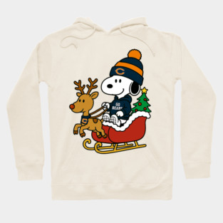 Snoopy Go Bears Christmas Hoodie