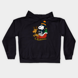 Snoopy Go Bears Christmas Kids Hoodie