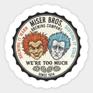 Miser Bros. Brewing Company Sticker