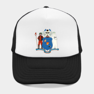 25-Hour Holiday Radio Show state flag shirt (no text) Hat