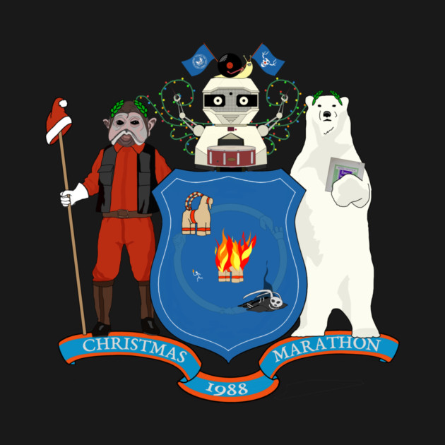 25-Hour Holiday Radio Show state flag shirt (no text) by jonsolomon