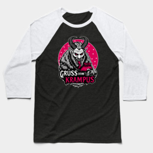 Gruss Vom Krampus Baseball T-Shirt