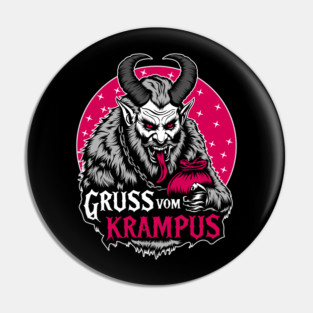 Gruss Vom Krampus Pin